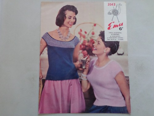 Original 1950 knitting - original,