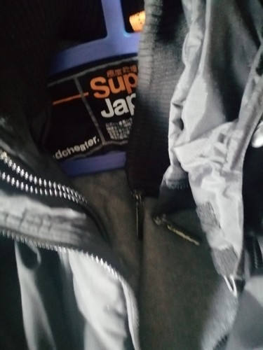 Superdry jacket large black - jacket,
