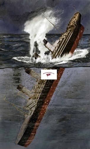 Rms titanic sinking reprint - rms,