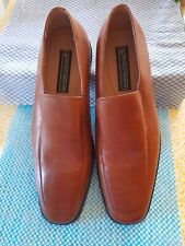 Stacy Adams USA Mens Chestnut Leather Slip On Shoes UK9.5 Never Been Worn