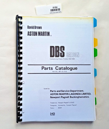 Aston martin dbs - aston, parts
