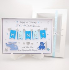 Handmade Personalised 3D 1st