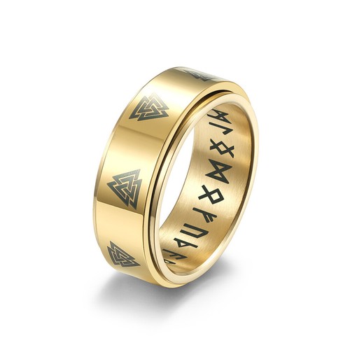 Celtic knot anxiety ring - knot,