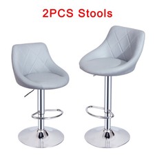 2 x Bar Stools Mid Back