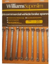 WILLIAMS BRAKE ADJUSTING