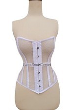 Mesh Corset Steel Boned Corset