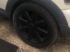 ✅ MINI  Cooper S 17" 4x Alloy Wheel Set Tyres R50 R52 R53 R55 R56 R57 CROWN 