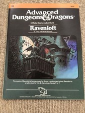AD&D 1st Edition. I6 Ravenloft. Tracy And Laura Hickman. TSR. 1983 Print. V.G.C
