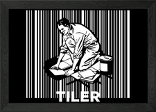 Floor Tiler Tiling Framed Wall