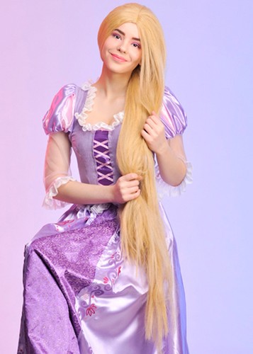 Ladies extra long blonde - extra,