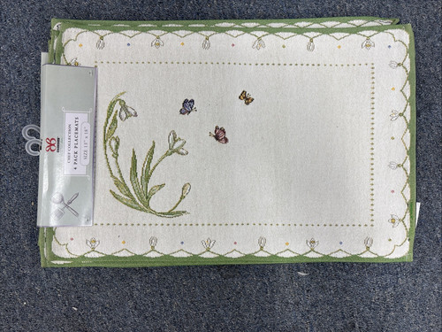 Set tapestry place mats - place,