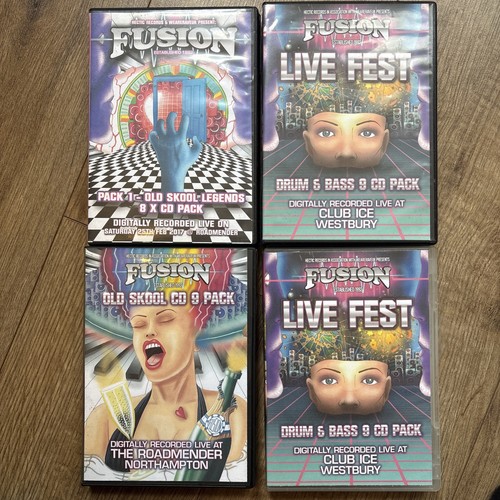 Fusion rave packs - cd, lot