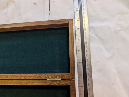 Antique wooden fitted - antique, box