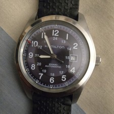 Hamilton Khaki Field Date automatic watch.