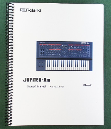 Roland jupiter owner - roland, owner's