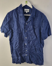 M&S Men's Shirt Size M Navy