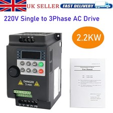 220V 2.2KW Single to 3 Phase