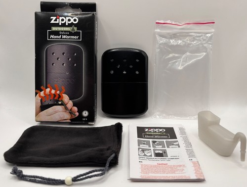 Genuine zippo deluxe black - zippo,