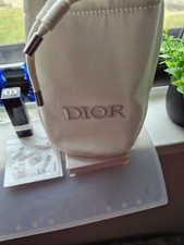 Dior White Pouch Clutch Beauty