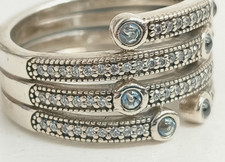 PANDORA Shimmering Ocean Wrap