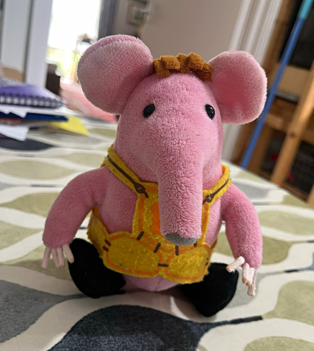 Major clanger pink plush soft - clanger,
