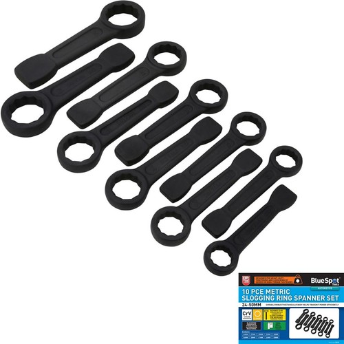 Bluespot 10pc metric slogging - metric,