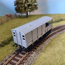 Airfix 54360 20T Brake Van 114926 Grey. Hornby Comp. Model Railway. Vintage.