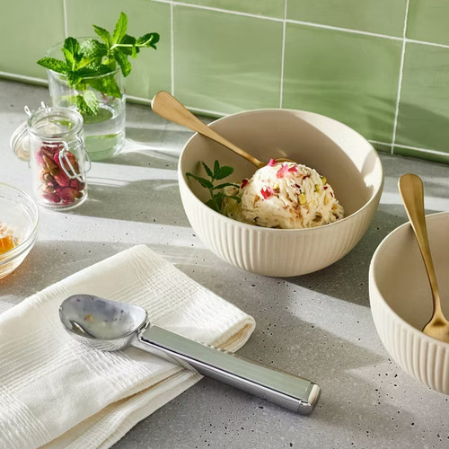 Ice cream scoop silver - scoop,