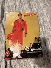 Sniffys Baywatch Beach Men's Lifeguard Costume - float, hat included.
