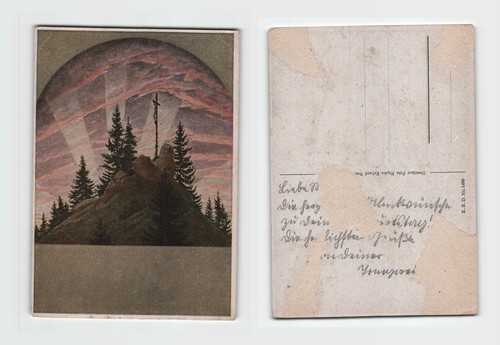 Vintage german devotional - vintage,