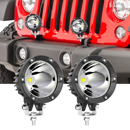 Round driving lamps - lamps, car