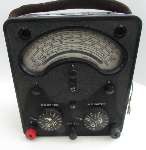 Vintage universal avometer - vintage,