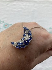 Kashmir Kyanite Pendant And Chain In Plat Overlay Sterling Silver . By GP at TJC