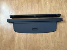 GENUINE AUDI A4 B9 ESTATE LOAD COVER & DOG GUARD. BLACK. 2016-2024.