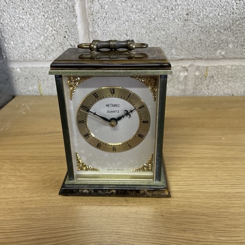 Carriage clock metamec - clock, by