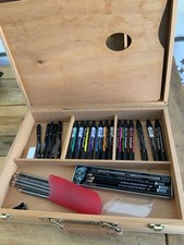 Art Box Windsor Newton Brush Markers, R Langnickle Pencils Derwent Pencils Plus