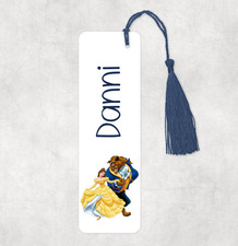 Personalised Beauty and the Beast Bookmark