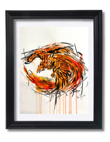 Guajardo art original 14x11 - original,