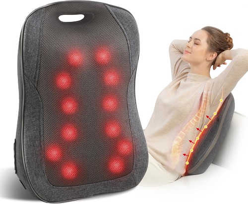 Shiatsu back massager with - back,