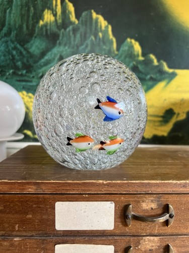 Vintage hand blown - blown, glass