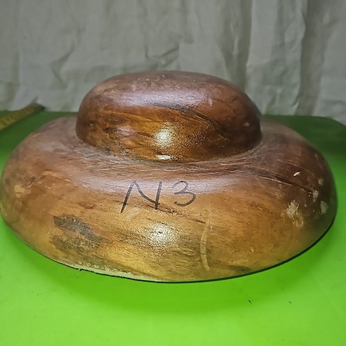 Wooden hat block - millinery,