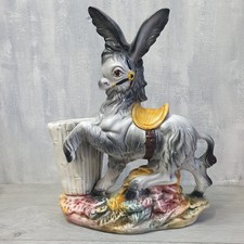 Vintage Italian Ceramic Donkey