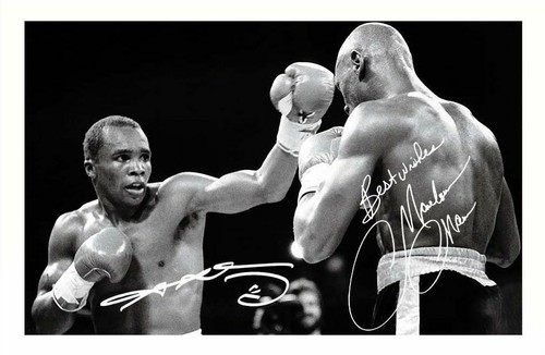Sugar ray leonard marvin - &,