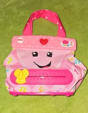 Fisher-Price FPR50 Pink Laugh Learn My Smart Purse with all its accessories