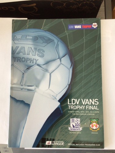 Ldv vans trophy programme - ldv,