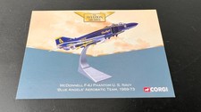 CORGI AA33203 - MCDONNELL F-4J PHANTOM, COLLECTOR CARD ONLY, NO AIRCRAFT
