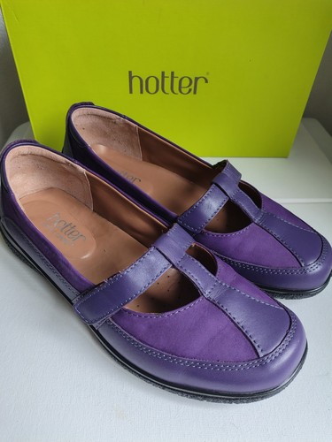 Hotter ladies shoes purple - ladies,