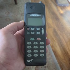 Vintage 1990's Nokia Model 100 Mobile Brick bt Cell Phone