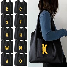 Honeycomb Letter Print Bag