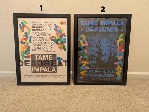 Tame impala tour poster - impala,